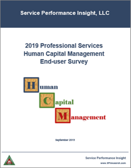 2019 HCM End-user Survey cover