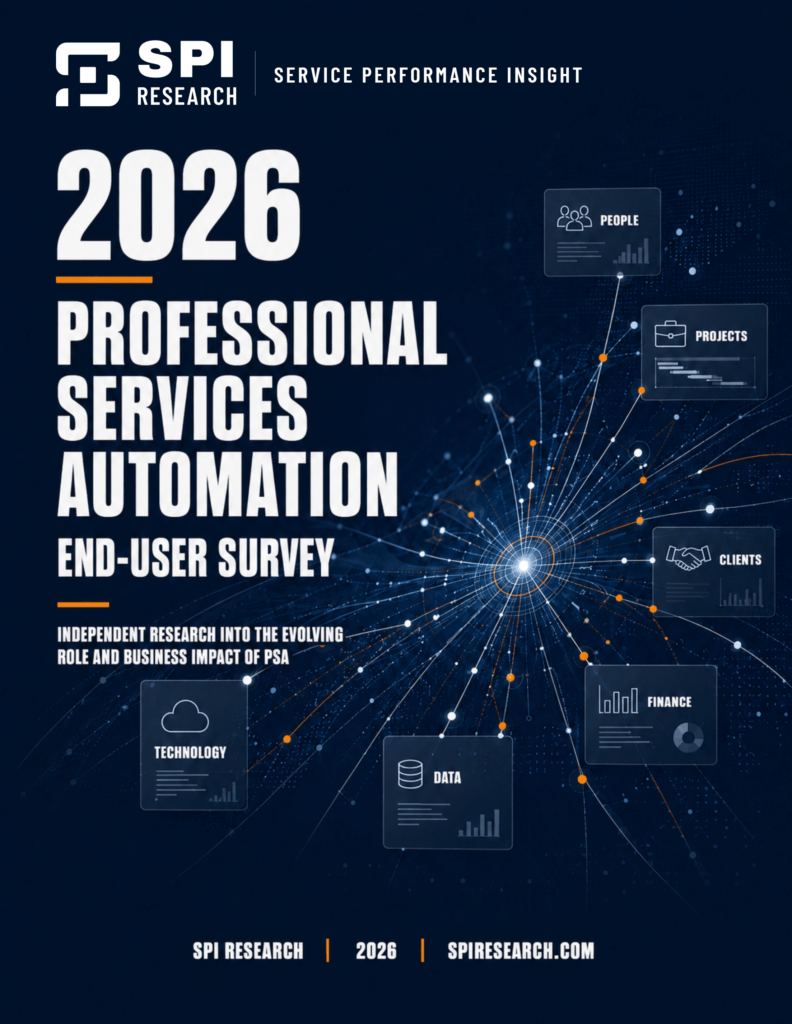 2026 Professional Services Automation PSA End-User Survey Report – SPI Research